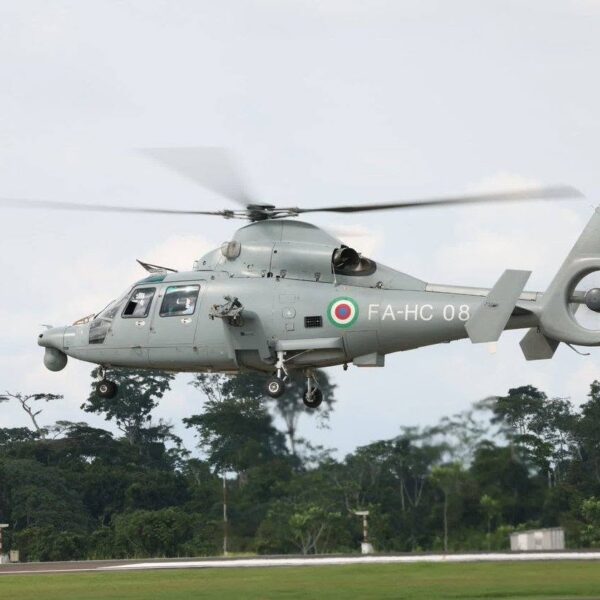 Accidente de un helicóptero militar en Guinea Ecuatorial
