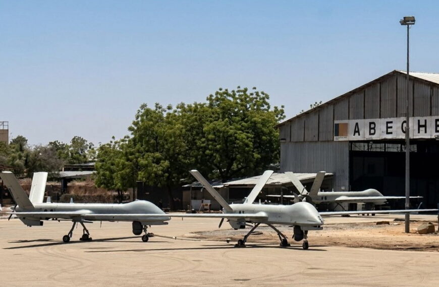 Chad añade modelos chinos a su flota de drones